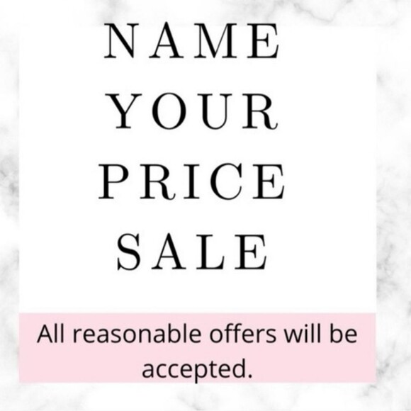 NAME YOUR PRICE SELL